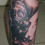 Gas mask Leg 